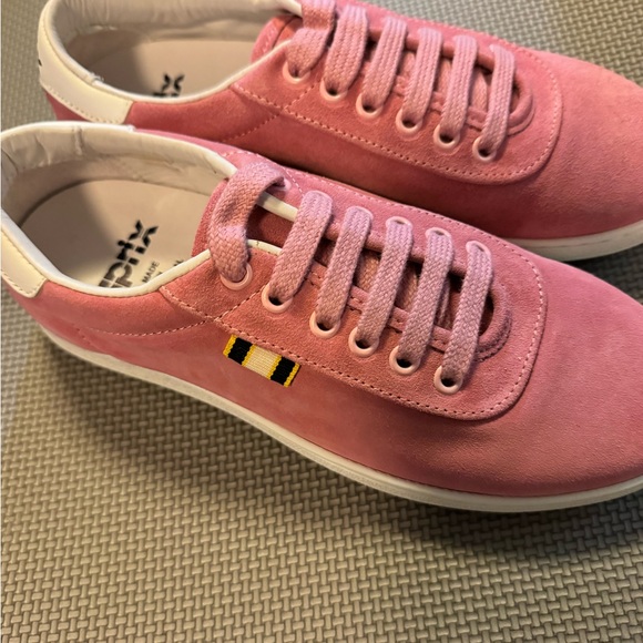 APRIX PINK Suede SNEAKERS SIZE 38. Unisex.. - Picture 2 of 13